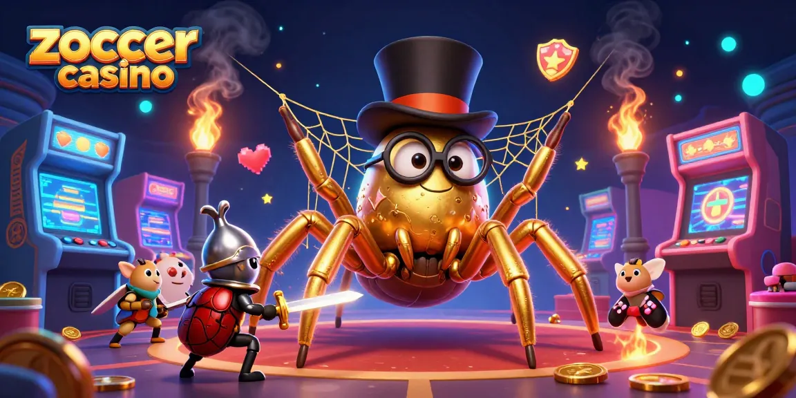 Engage with zoccer casino's vibrant world featuring unique characters and game elements.