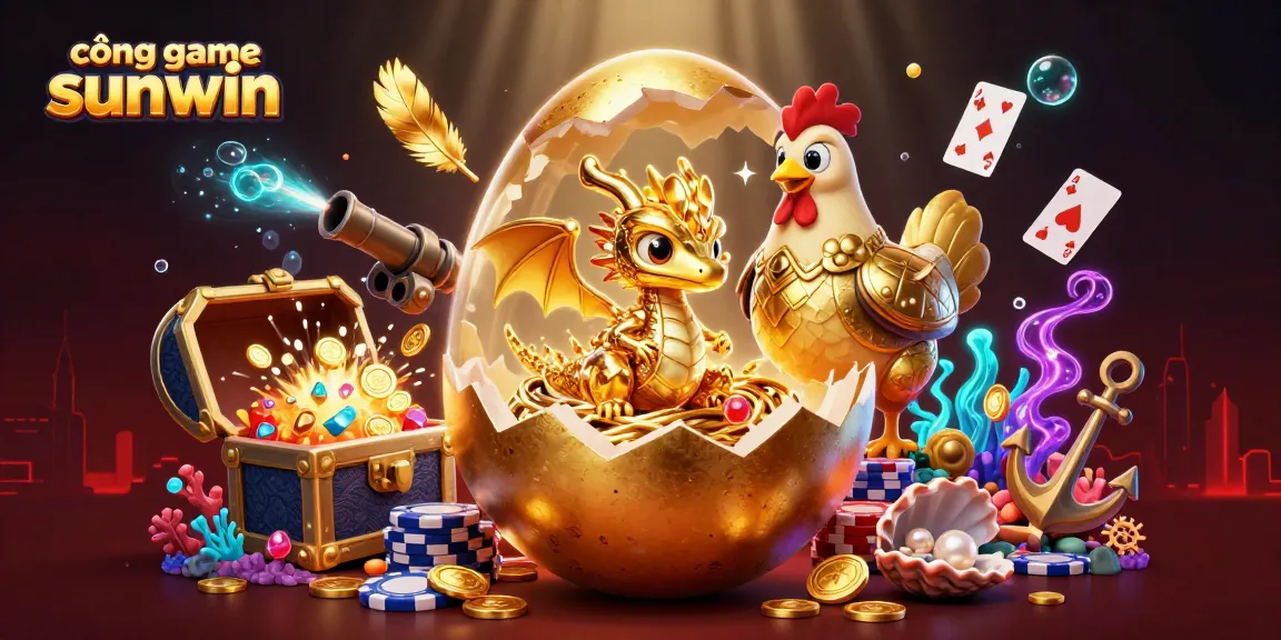 Engage in thrilling adventures with cổng game sunwin and fantastical 3D illustrations of gaming treasures.